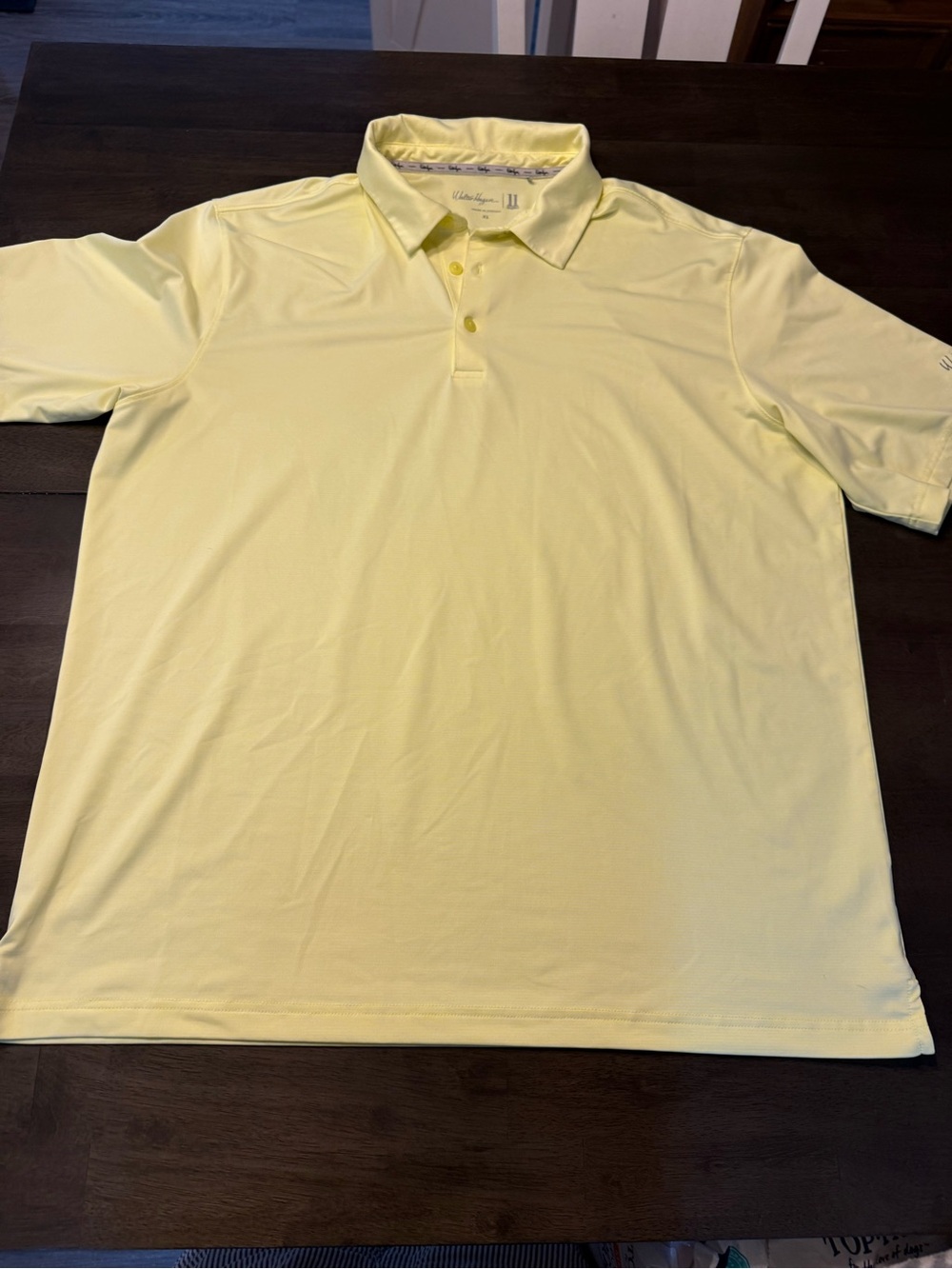 Walter Hagen Pale Yellow Men's Polo Shirt